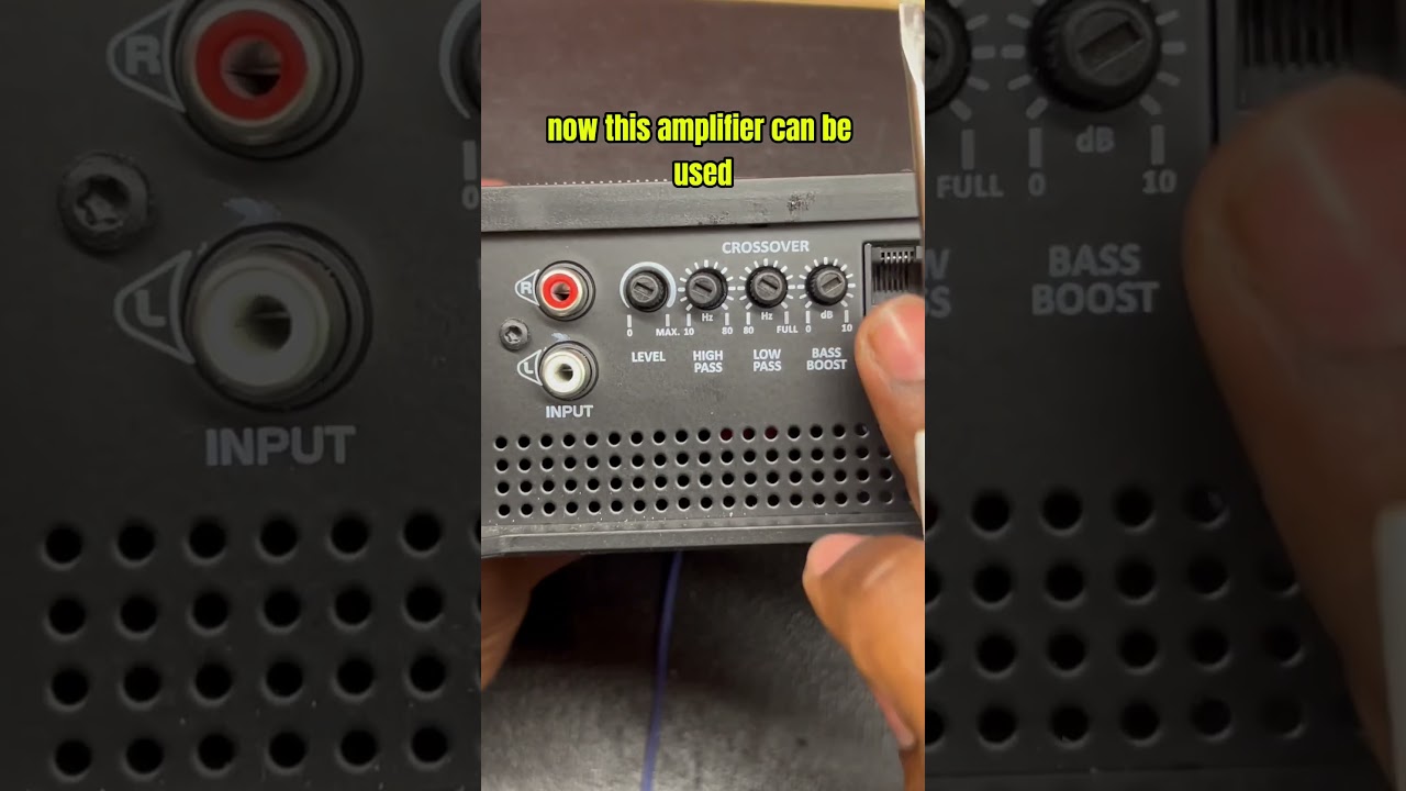 Какие настройки фильтра высоких и низких частот установлены на вашем Taramps 3k? #caraudio #chuchero