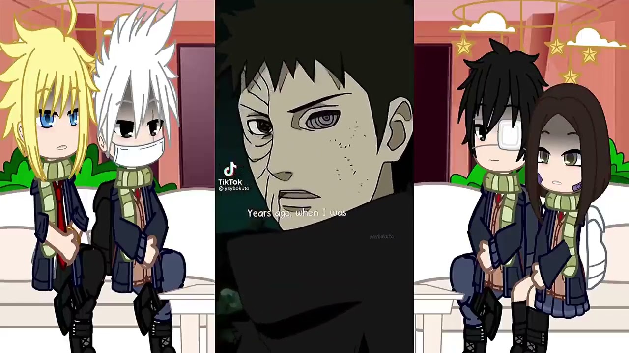 Реакция современной команды Минато на настоящую вселенную  Минато, Какаши, Обито, Рин  Оригинал