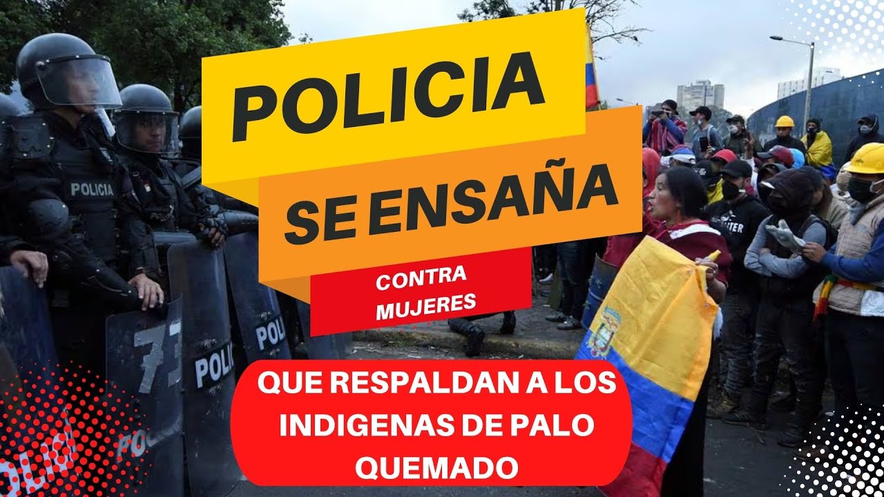 Represión en Quito: La Policía Nacional Actúa Contra Manifestantes en Solidaridad con Palo Quemado