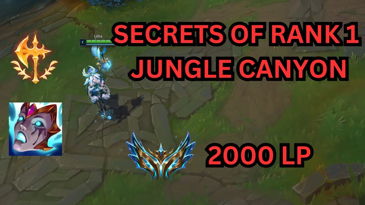 Secrets of KR Rank 1 2000 LP Jungler Canyon