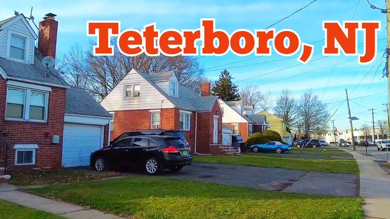 Walk tour in Teterboro, New Jersey, USA