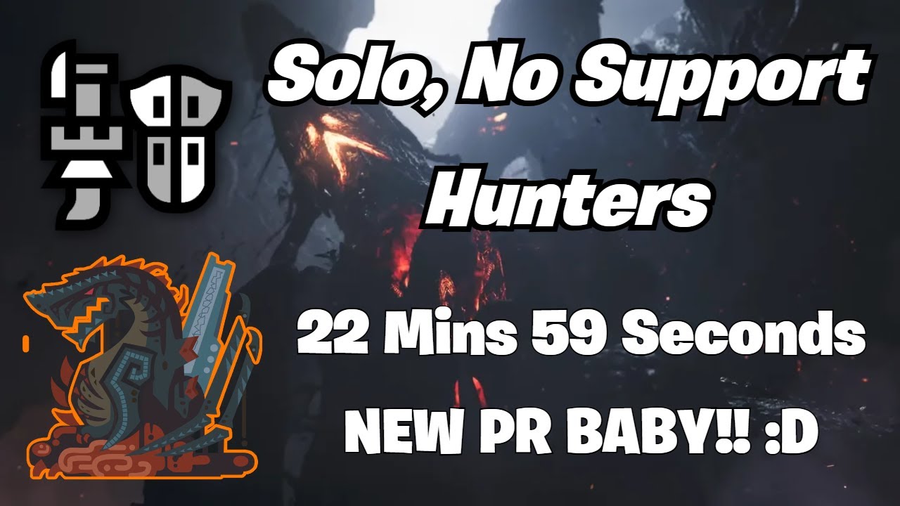 Solo, No Support Hunters Against Gogmazios With Gunlance 22 Mins 59 Seconds New PR #mhwilds #gaming