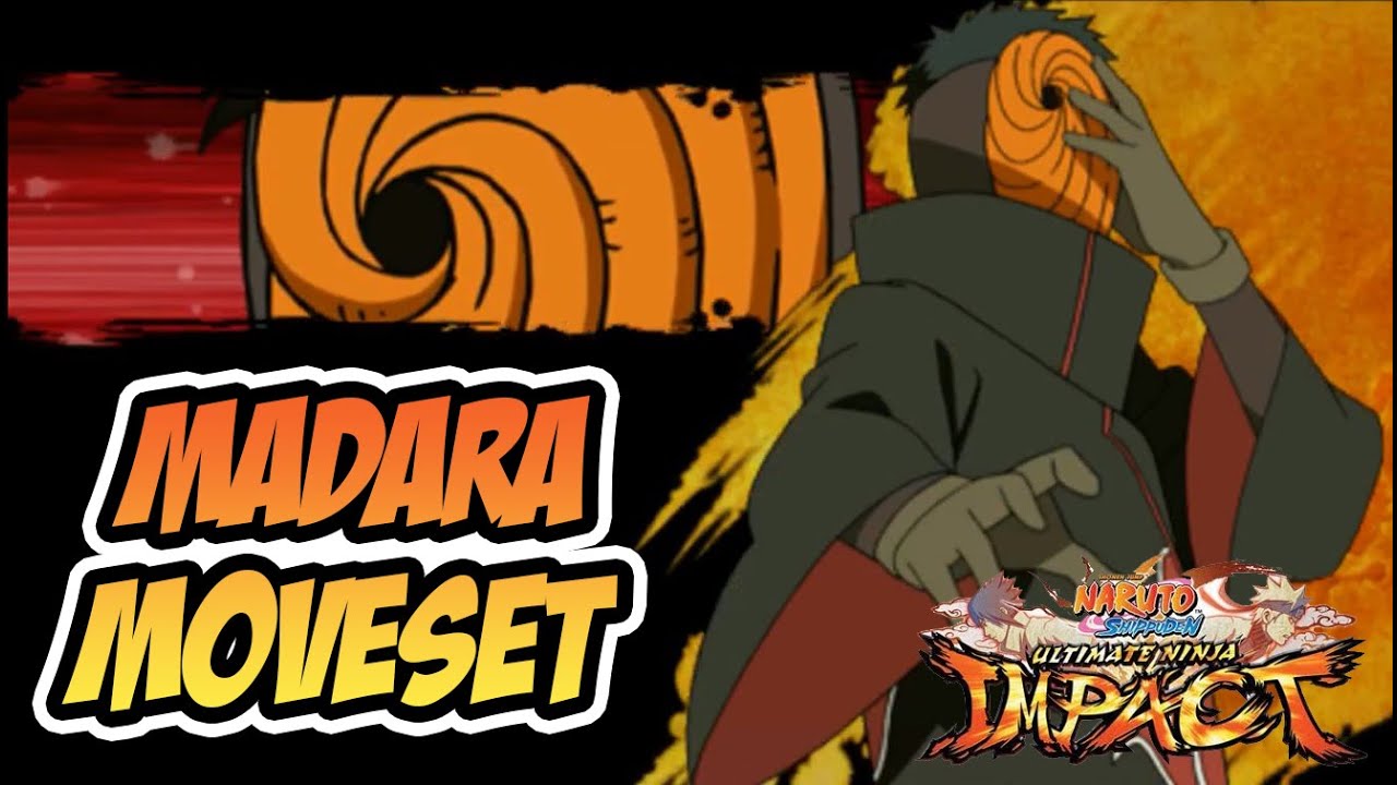 Naruto Ultimate Ninja Impact [PSP] - Tobi/ Madara Moveset