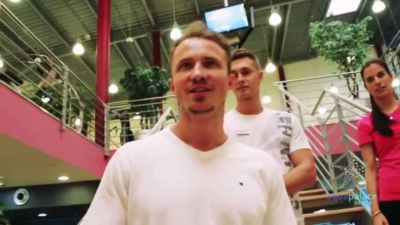 Křest nových strojů ve Fitness Aquapalace Praha.