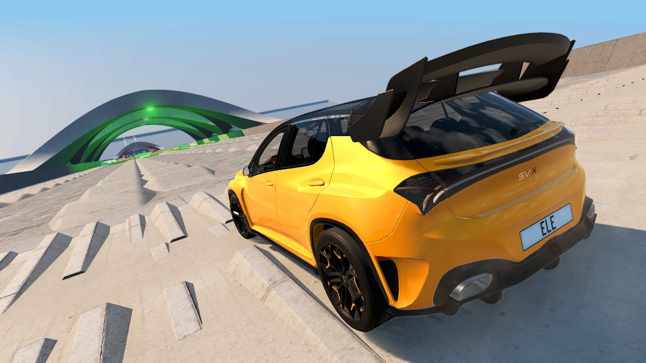 CRAZY DOWNHILL ENDURANCE TEST | BeamNG Drive Gameplay #156 | Live Stream