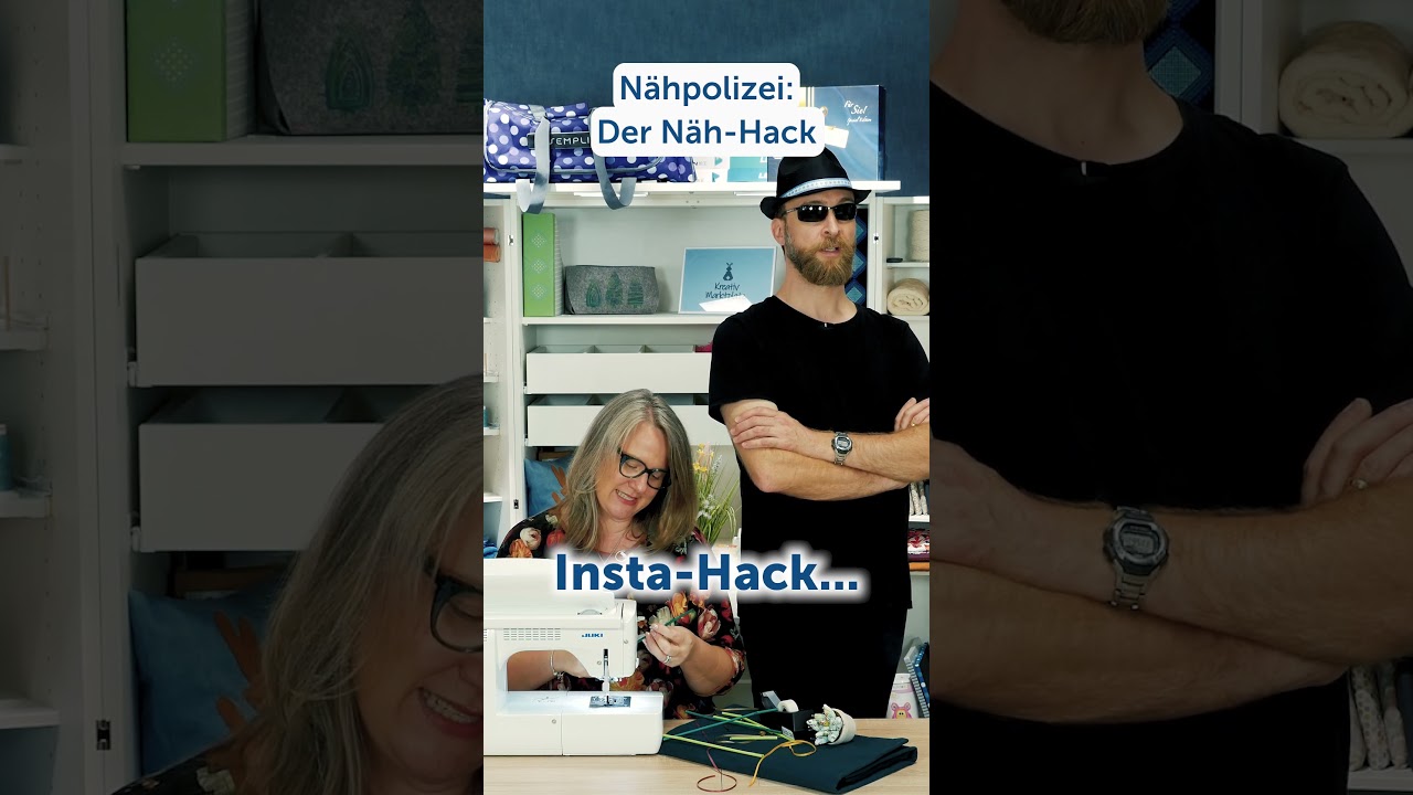 Die N&auml;hpolizei ermittelt: Social-Media-Hacks f&uuml;r's N&auml;hen #n&auml;hen #diy #sewing #embroidery #humor
