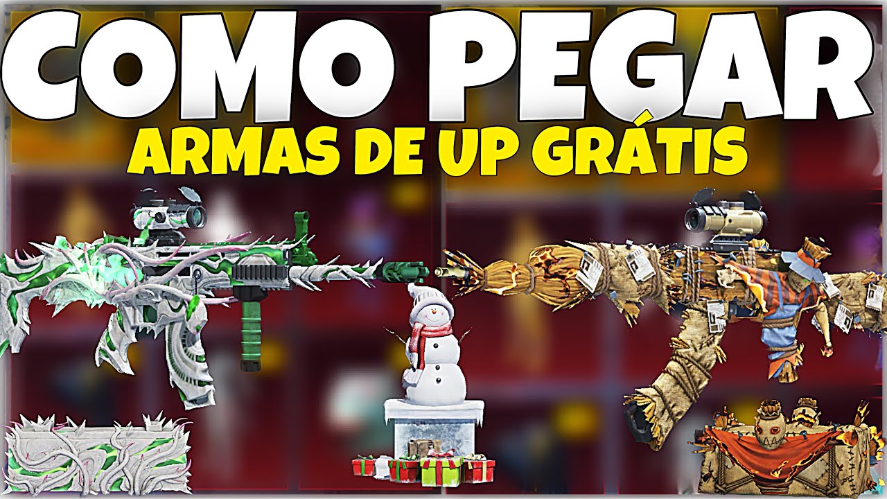 COMO PEGAR ARMAS UPAVEL MAIS BARATO NO PUBG MOBILE