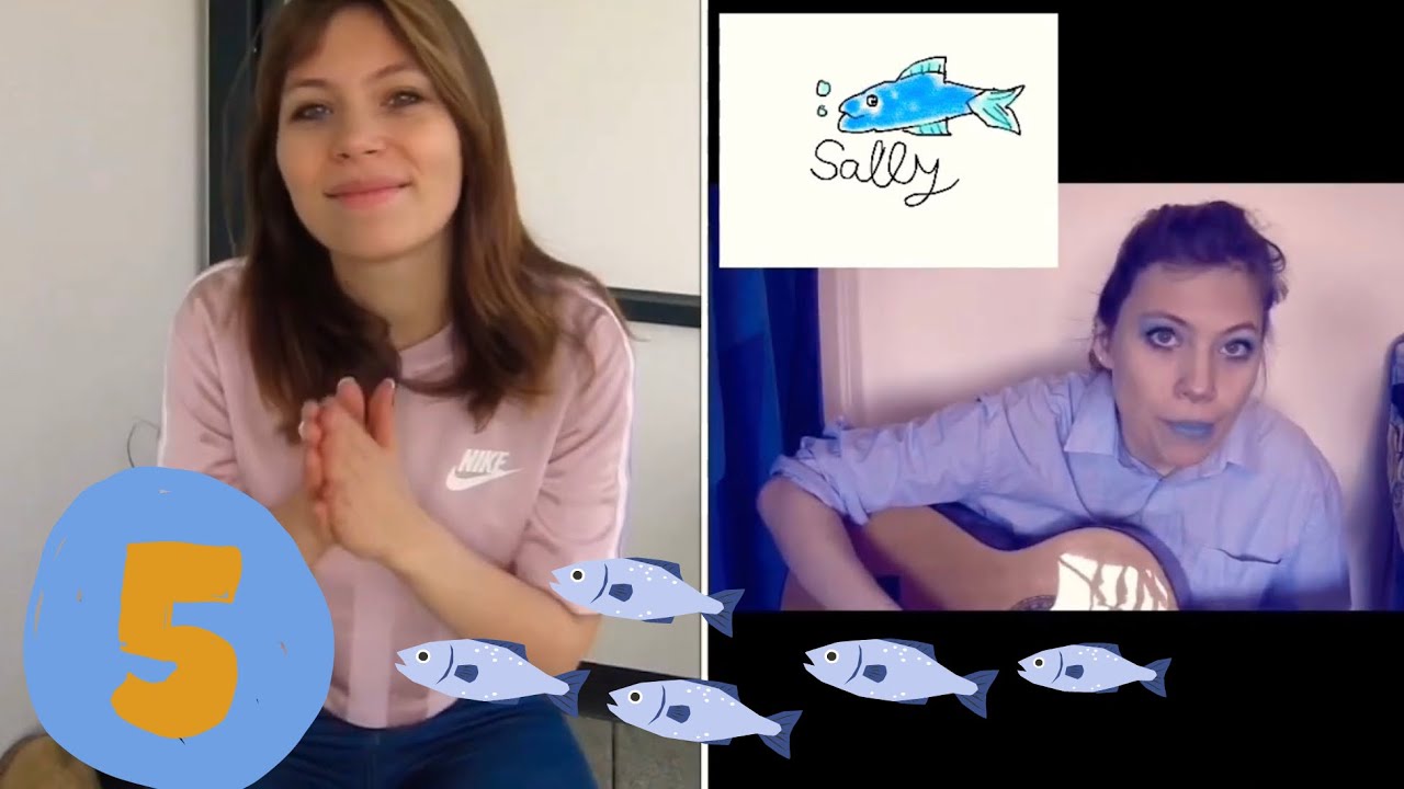 Fünf kleine Fische (blubb blub blub)