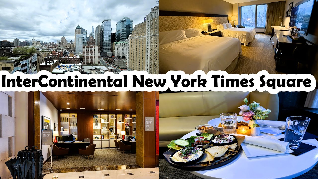 InterContinental New York Times Square | Hotel Tour, Room, Views & More