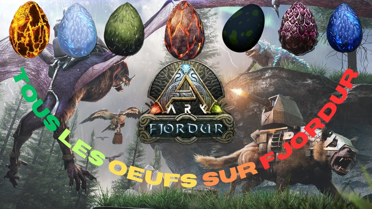 (tuto ark) tous les oeufs sur fjordur