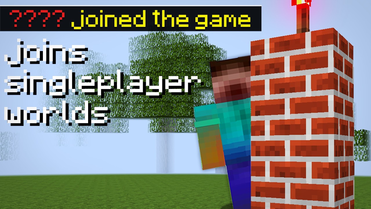 this ARG horror mod joins your singleplayer world...