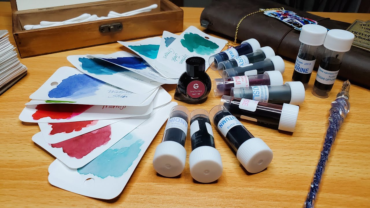 Fountain Pen Ink Haul - Chromashading & Vibrant Colors