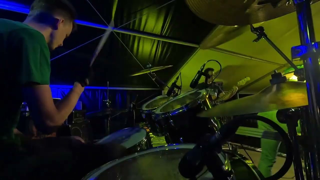 The Kash Flowz LIVE drum cam @Wagnelée (Ducasse de Wagnelée 24/08/23)