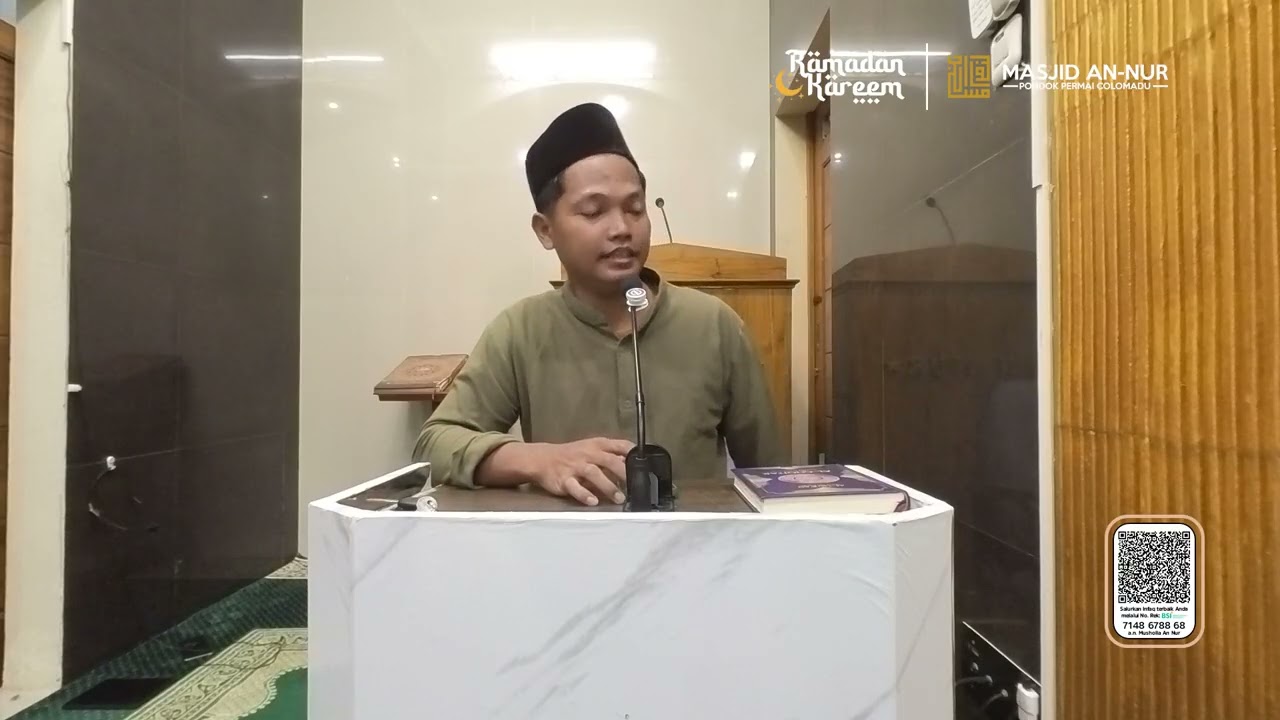 Ceramah Tarawih - 24 Ramadhan 1447 H - Ust. Khoirul Amin Yusuf