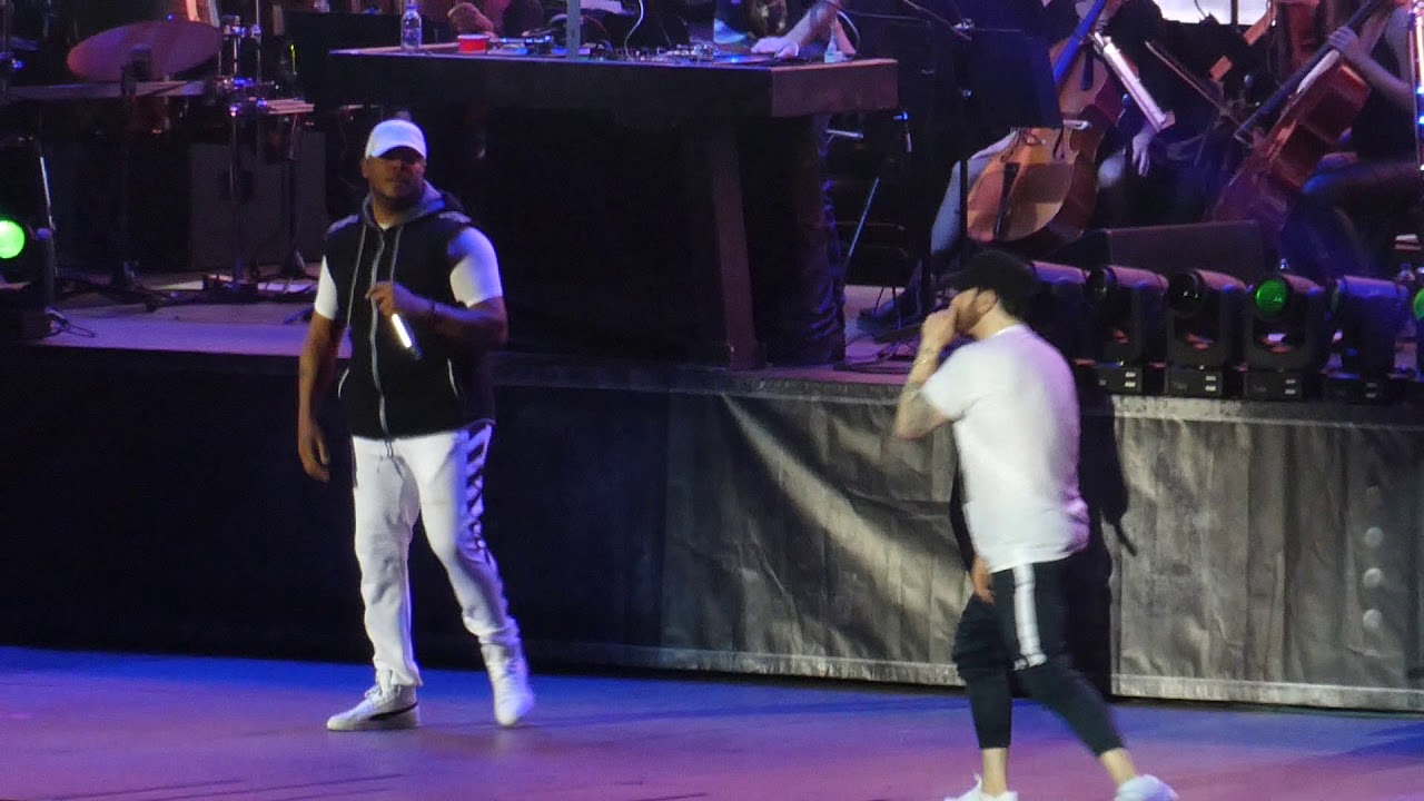 Eminem- The Real Slim Shady & Without Me live, Stockholm Sweden Friends Arena 2/7 2018