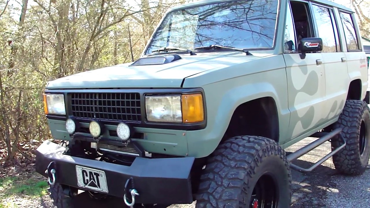 Isuzu Trooper with a Chevy v8