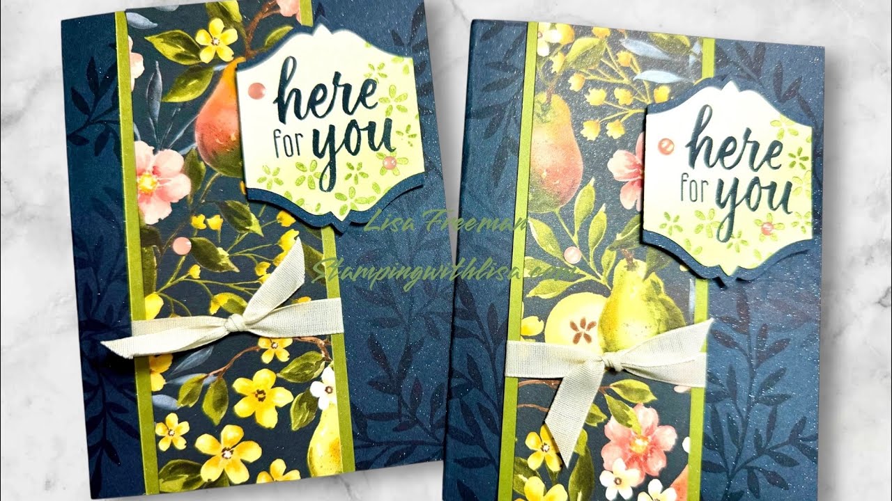Super Easy Greenery Lane Cards!
