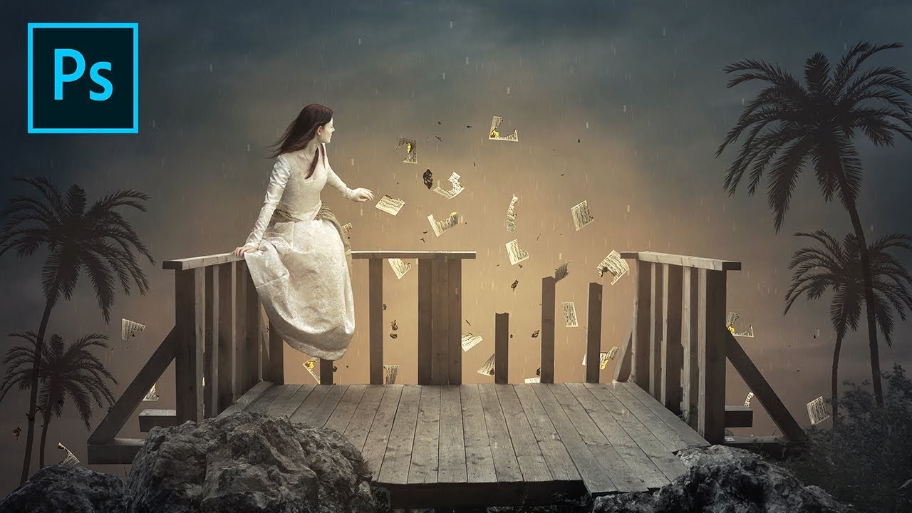 Photoshop Tutorial - Make Dramatic Effects Photo Manipulation