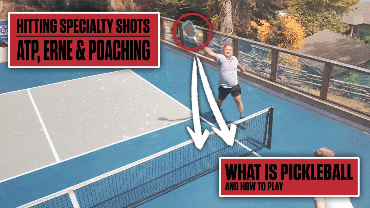 Special Pickleball Shots Explained: ATP, Erne & Poaching