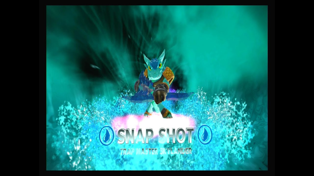Skylanders nightmare trapanium Kaos vs Snap shot