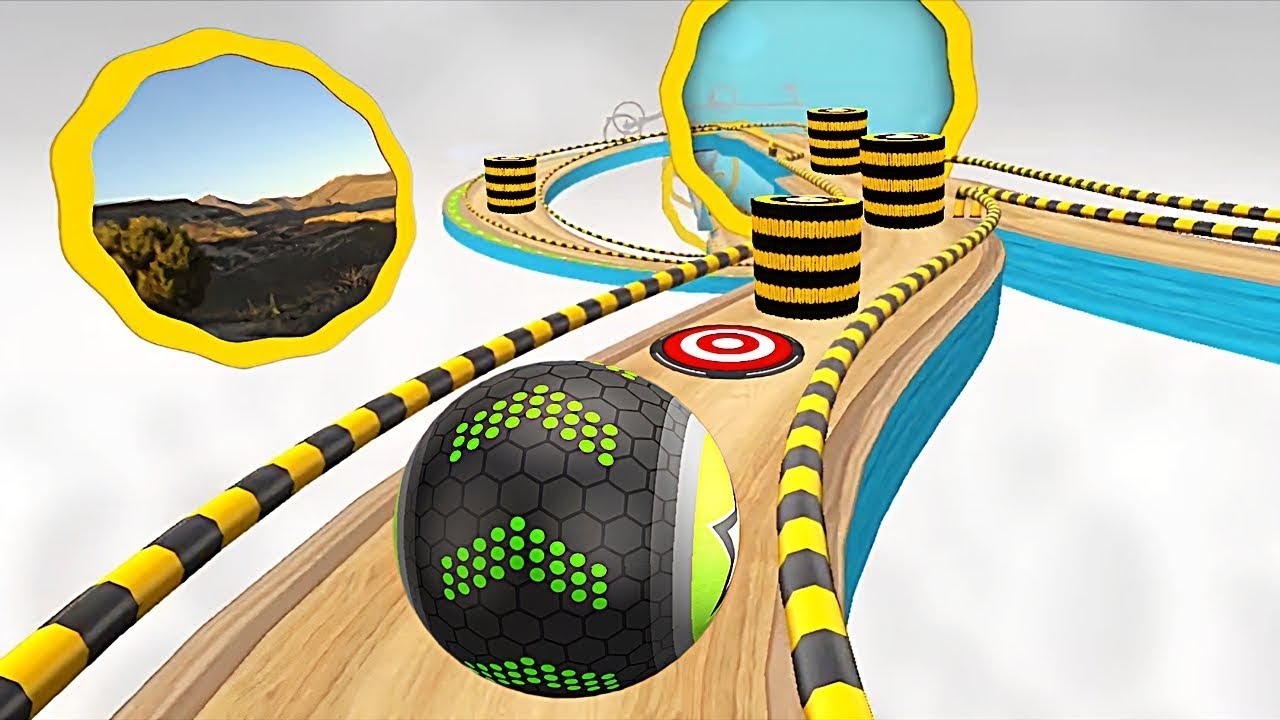 Going Balls, SpeedRun, Going Balls Portal Run Gameplay Level 53