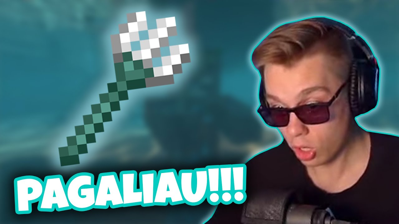 PAGALIAU RADOM TRIŠAKĮ??? - MINECRAFT IŠLIKIMAS #8