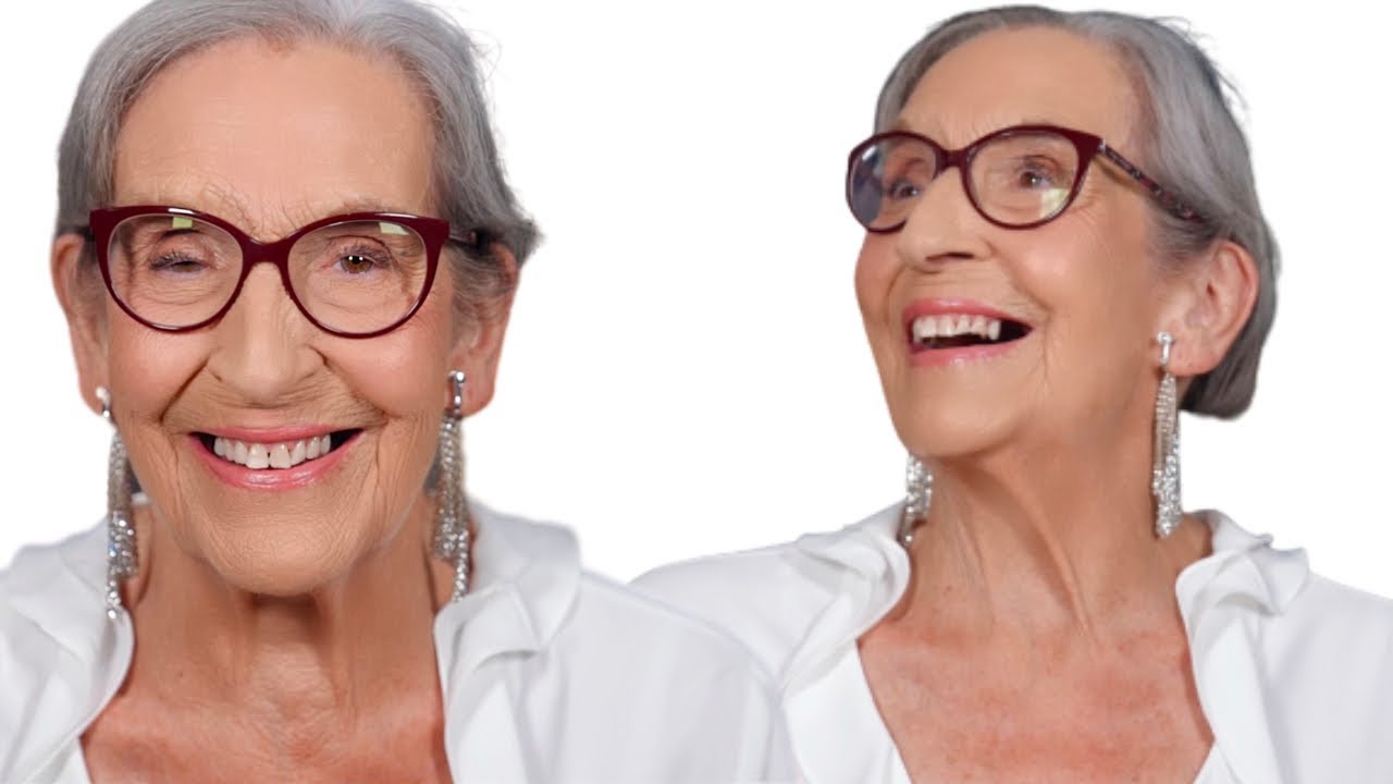 MAKEUP ON A 90 YEAR OLD!