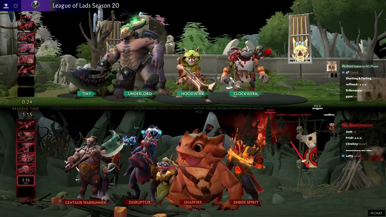 new seasons fwib one vs team without the ag phase.