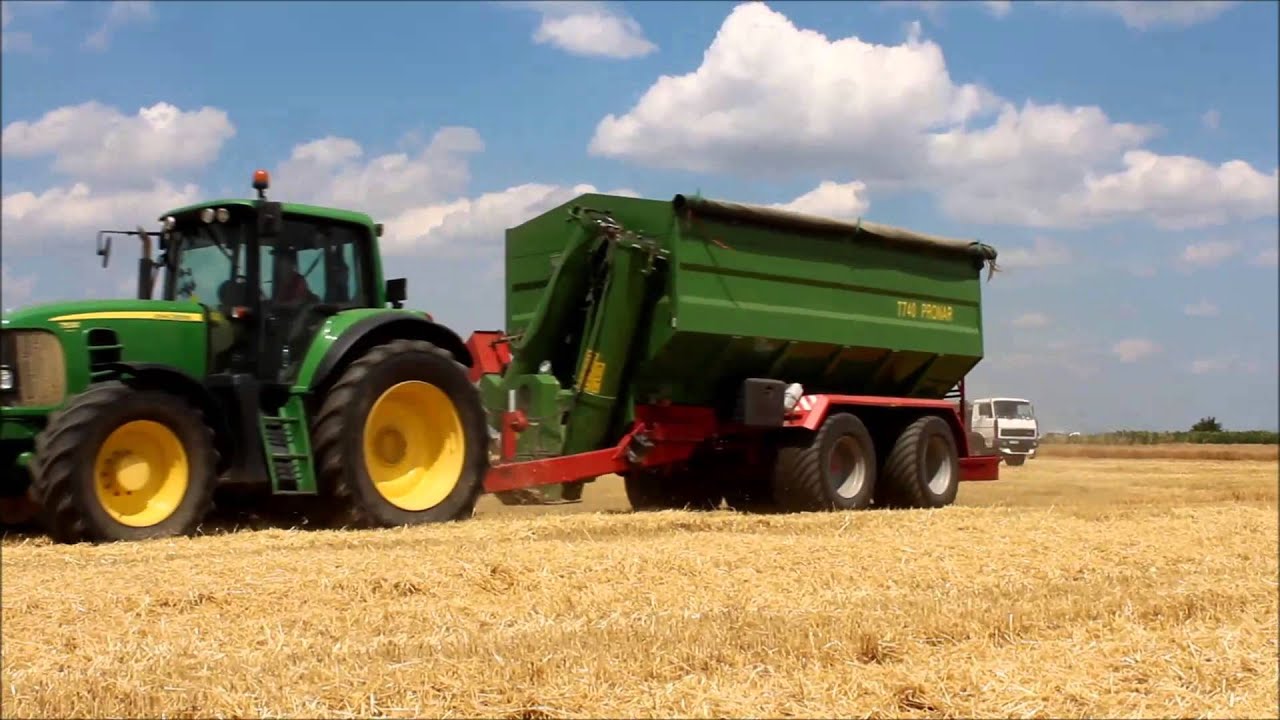 Žatva Tekovské Lužany 2014 jačmeň