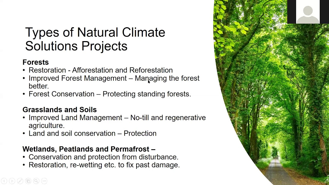 Climate finance and Natural Climate Solutions