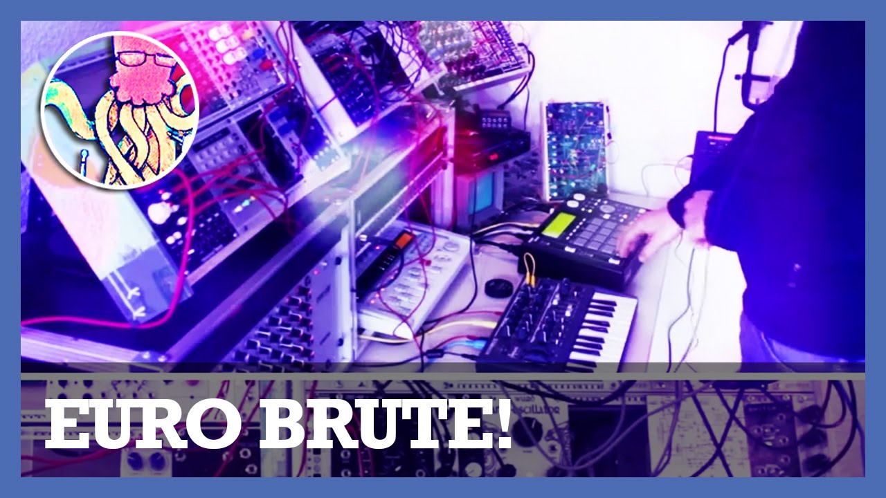 EuroBrute Modular Synth Jam (w/ MicroBrute) #TTNM