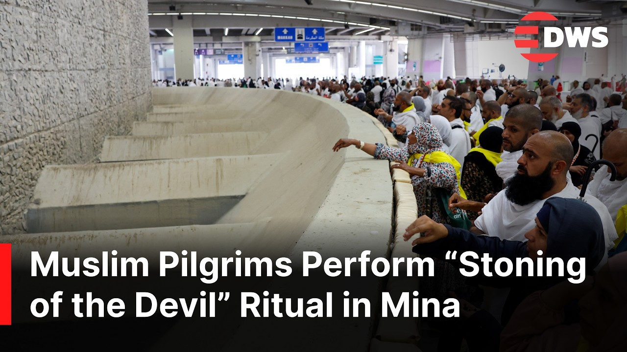 Massive Crowds in Mina as Pilgrims Perform Symbolic Ritual of 