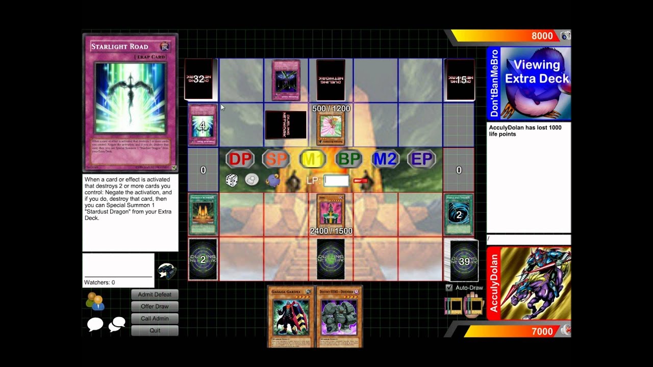DuelNetwork Match Politicalcoffee vs GameWorldLeader Part 1