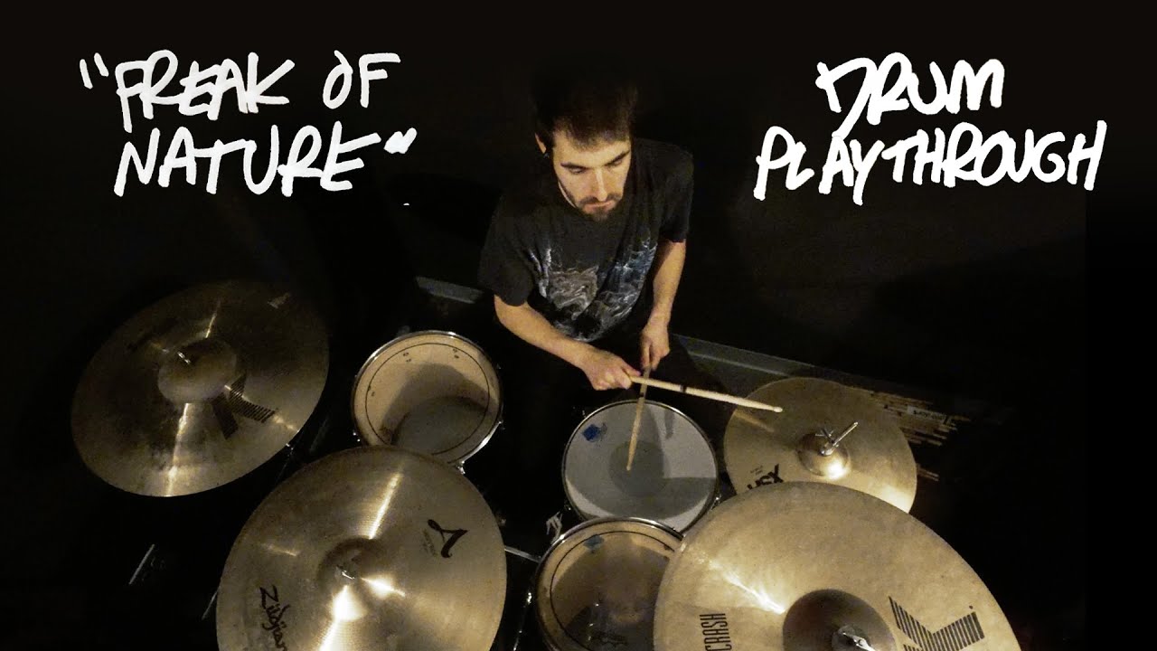Heart Attack Man - Freak of Nature (DRUM PLAYTHROUGH)