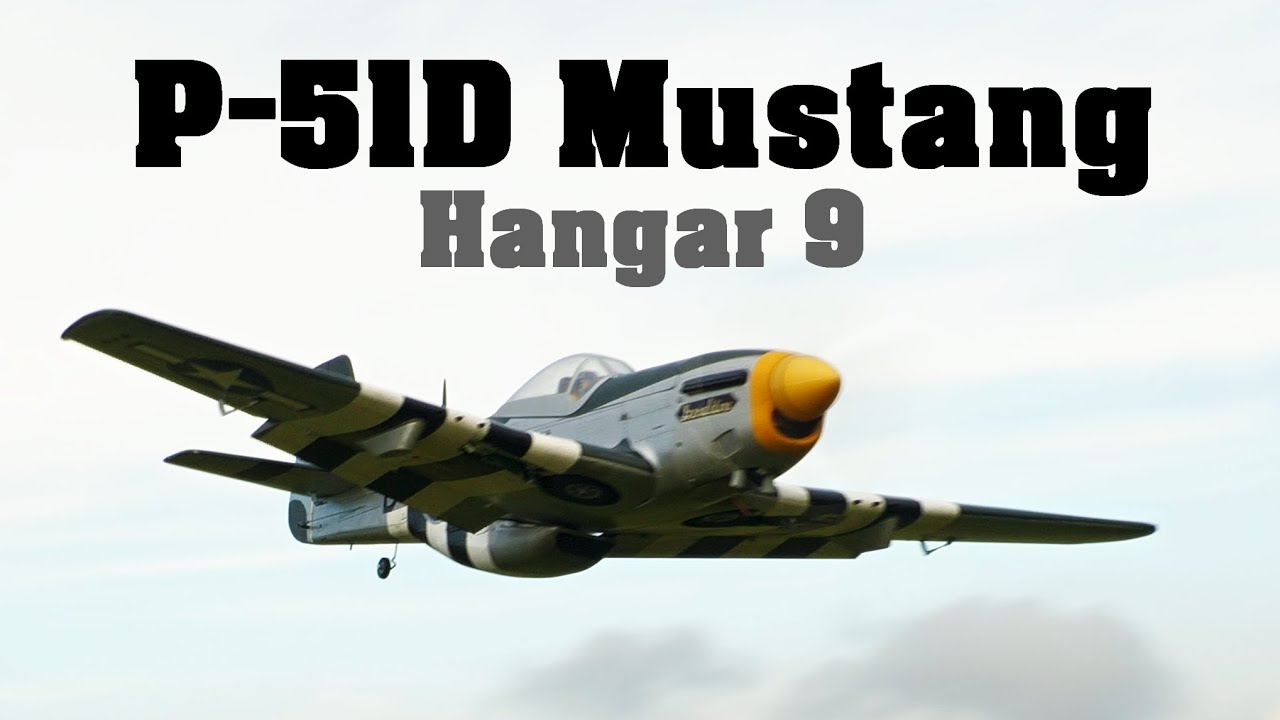 P-51D Mustang Hangar 9 | scale RC plane | 4K | Jirice 2022