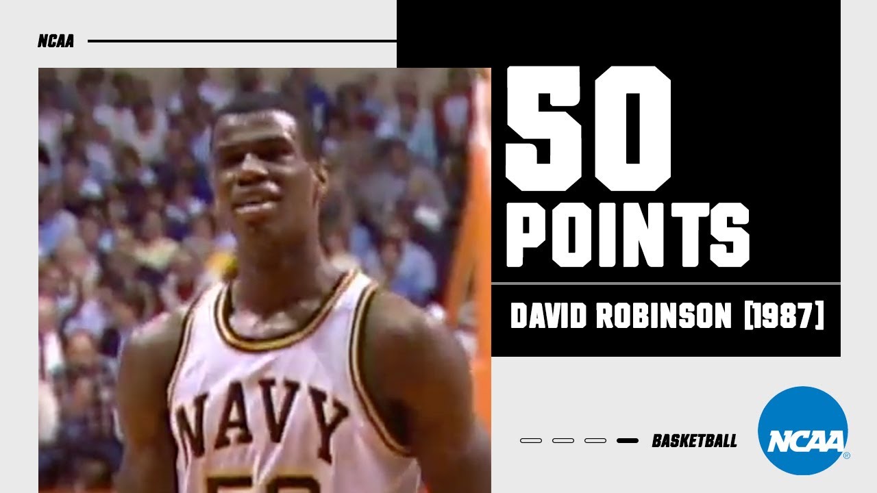 David Robinson: Incredible 50-point performance in 1987 first round