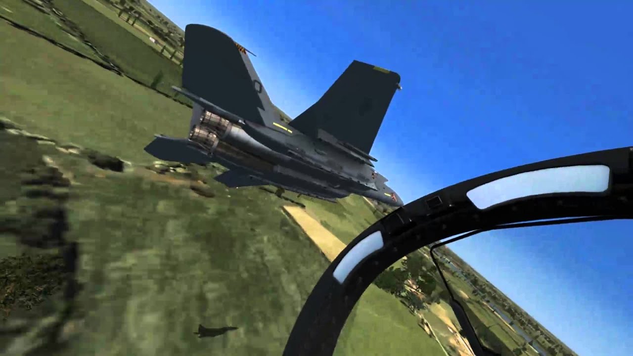 FSX F-15E over Duxford