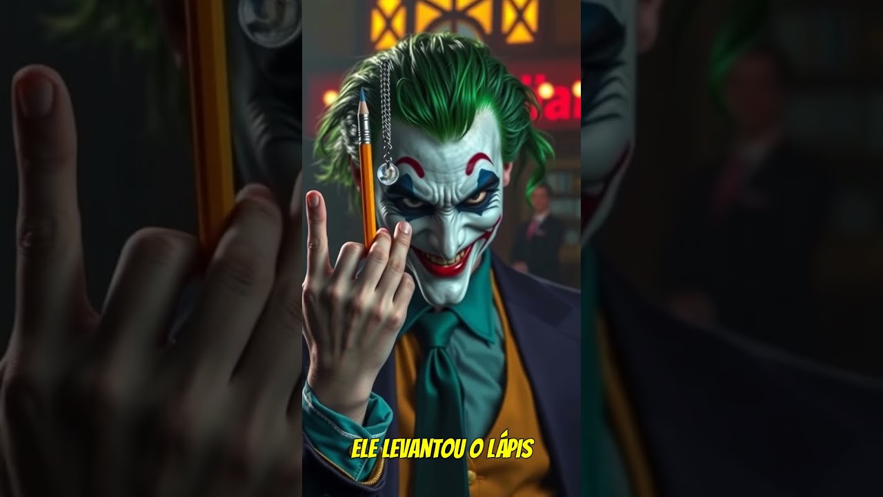 O Truque do Lápis do Coringa que Deixou Hollywood em Choque