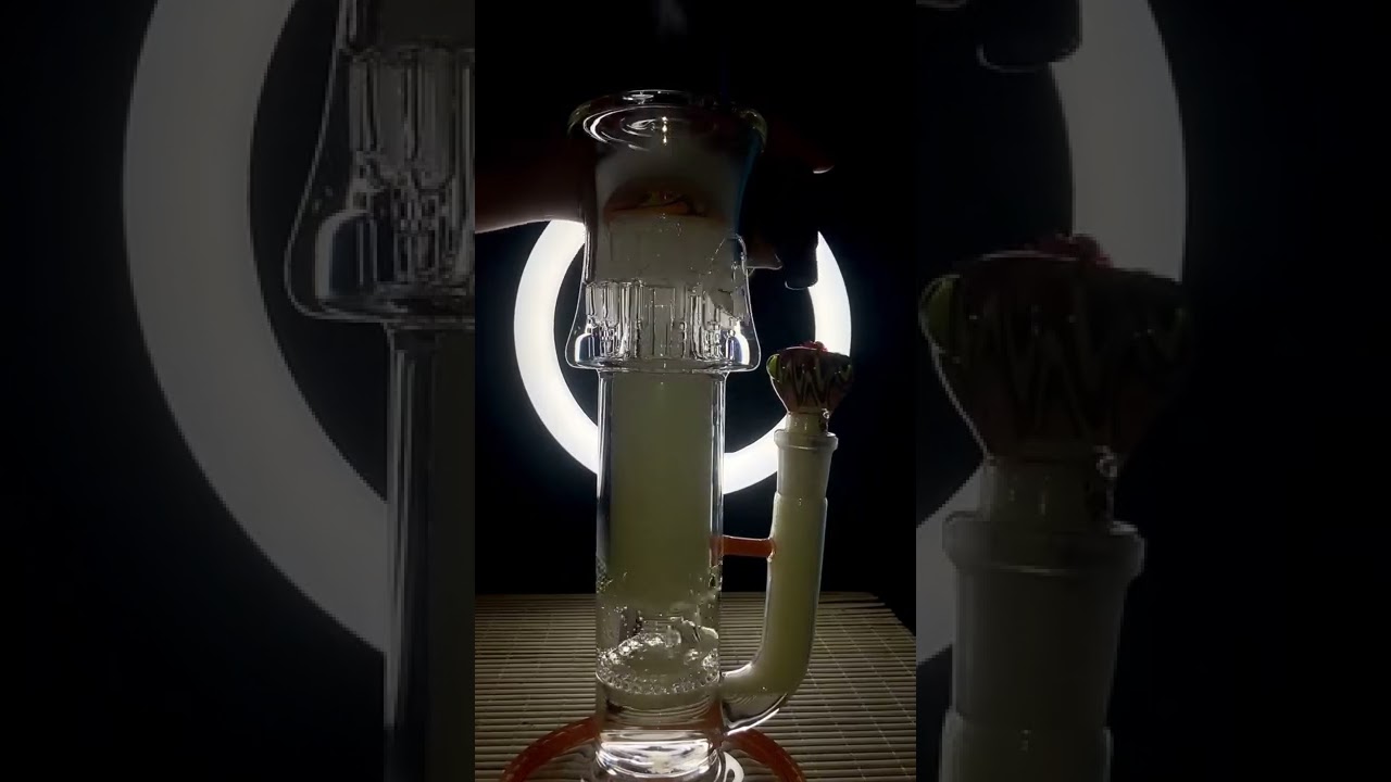 Got This New Bong 16&Prime; MK100 Treeperc Discoball Straight Water-pipe