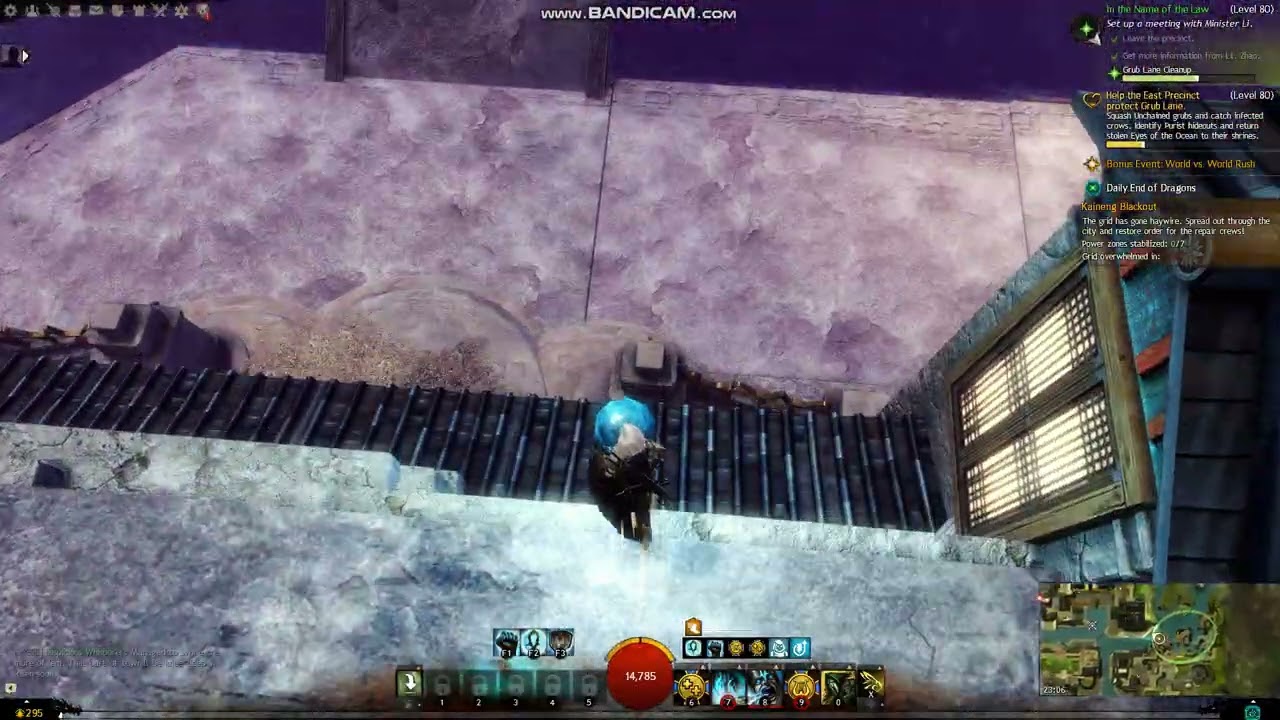 Guild Wars 2 - Guardian - Protect grub lane - New Kaineng City