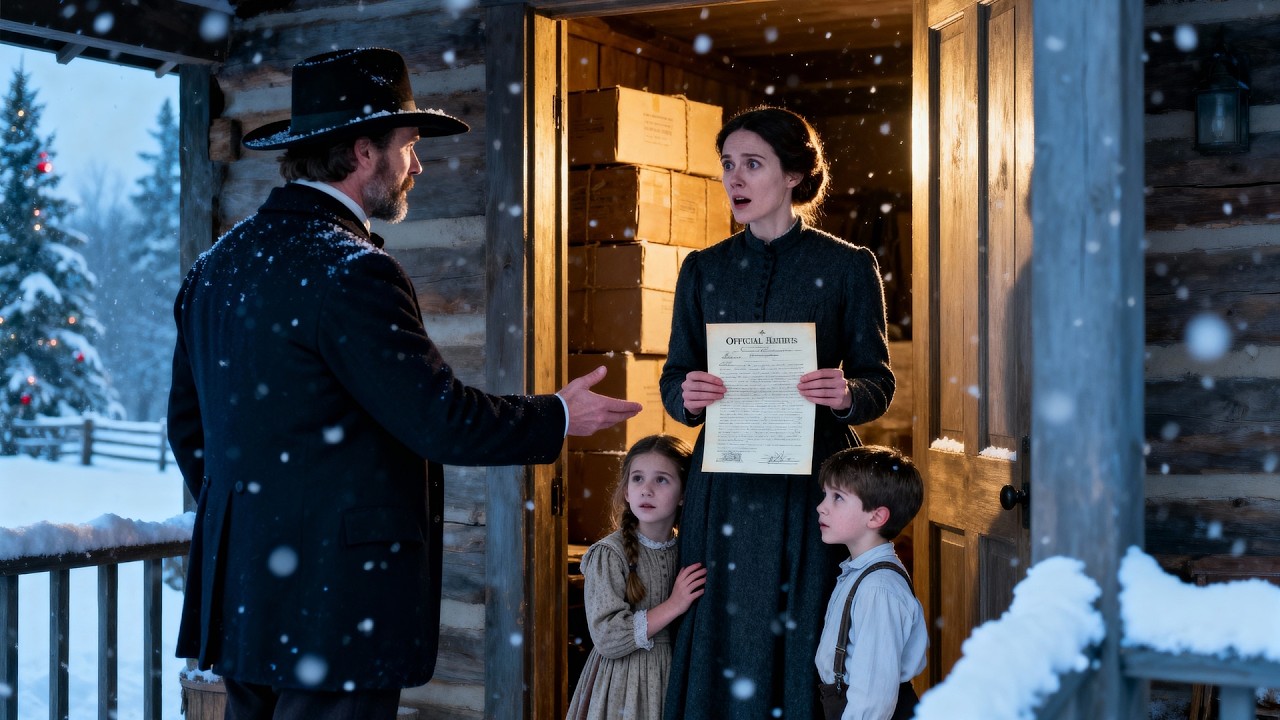 Christmas Eve Eviction — She Begged for One More Night, the Land Baron Said 