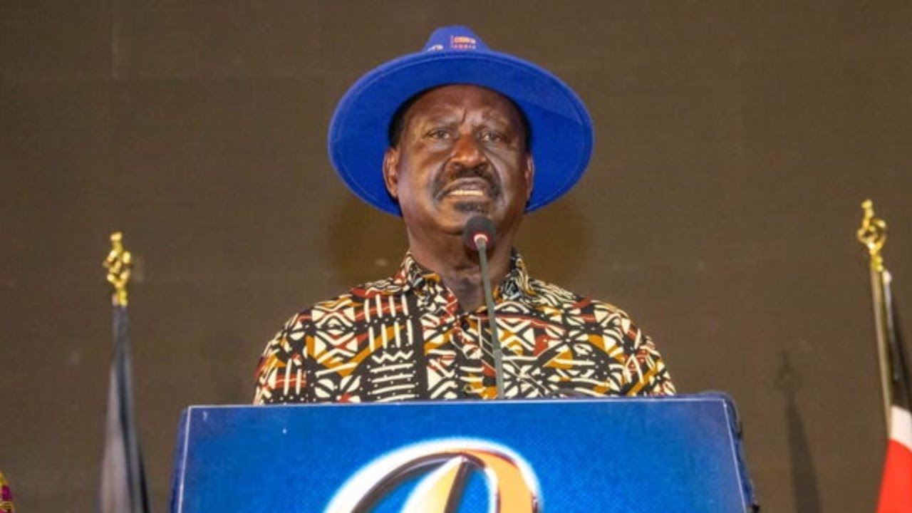 LIVE!! Raila Odinga Speaks moments after President Ruto dissolved Cabinet!!