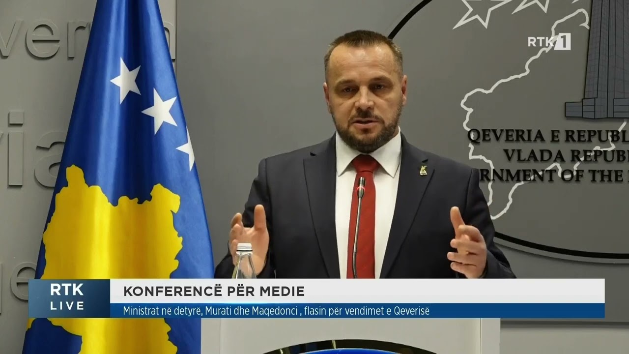 Ministrat në detyrë Murati dhe Maqedonci, flasin për vendimet e Qeverisë 27.11.2025
