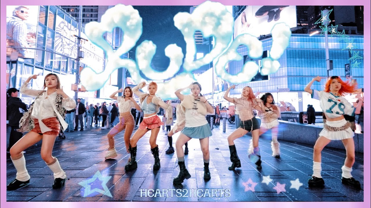 🎀[K-POP НА ПУБЛИКЕ | ТАЙМС-СКВЕР | ТАНЦЕВАЛЬНЫЙ КАВЕР] Группа 404 исполняет песню Hearts2Hearts 하...