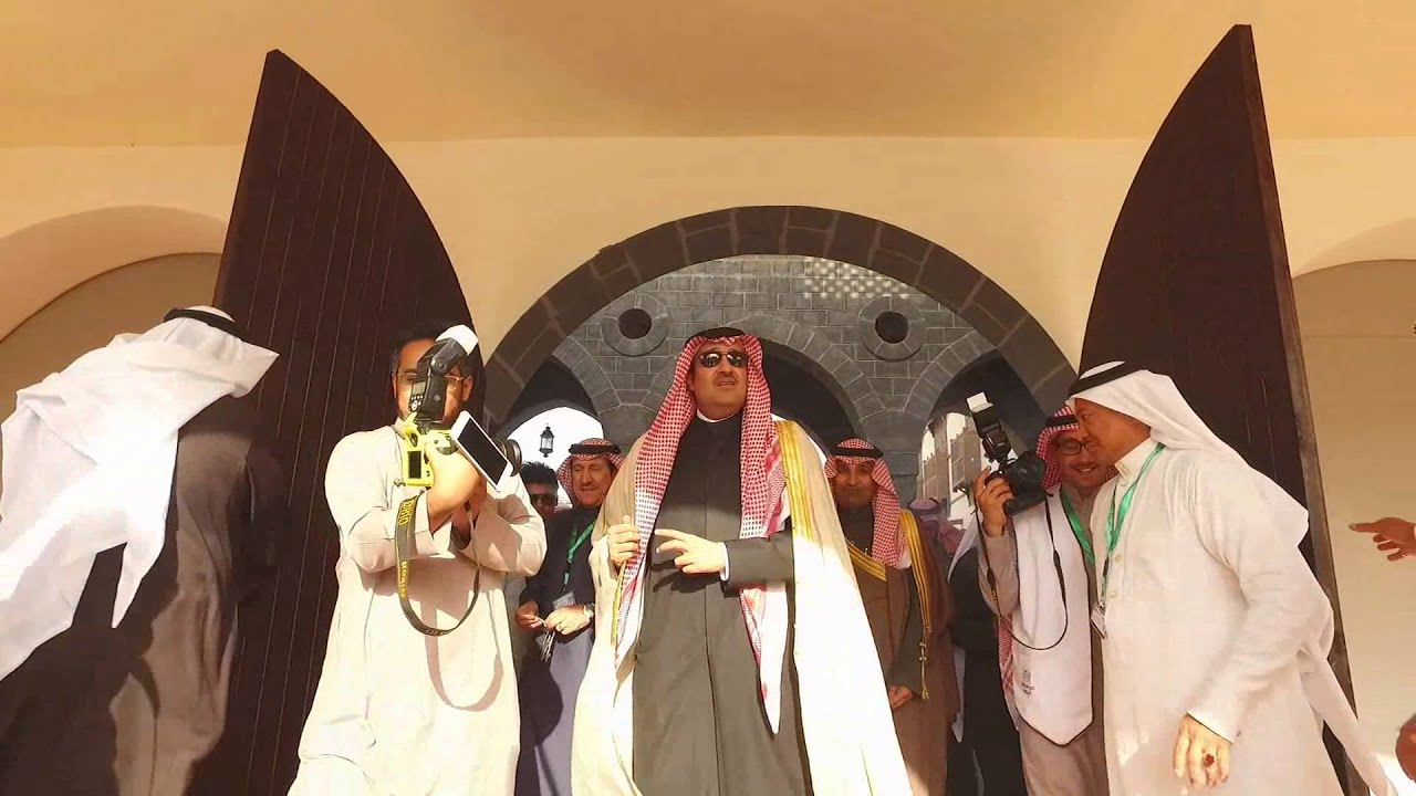 بيت المدينة بالجنادرية 30 | زيارة الامير فيصل بن سلمان لبيت المدينة