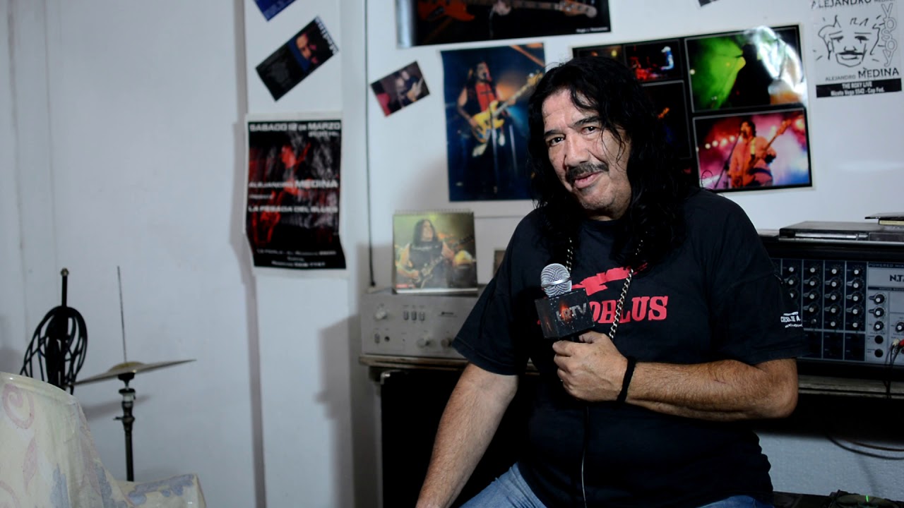 Nota a Alejandro Medina en homenaje a Pappo...