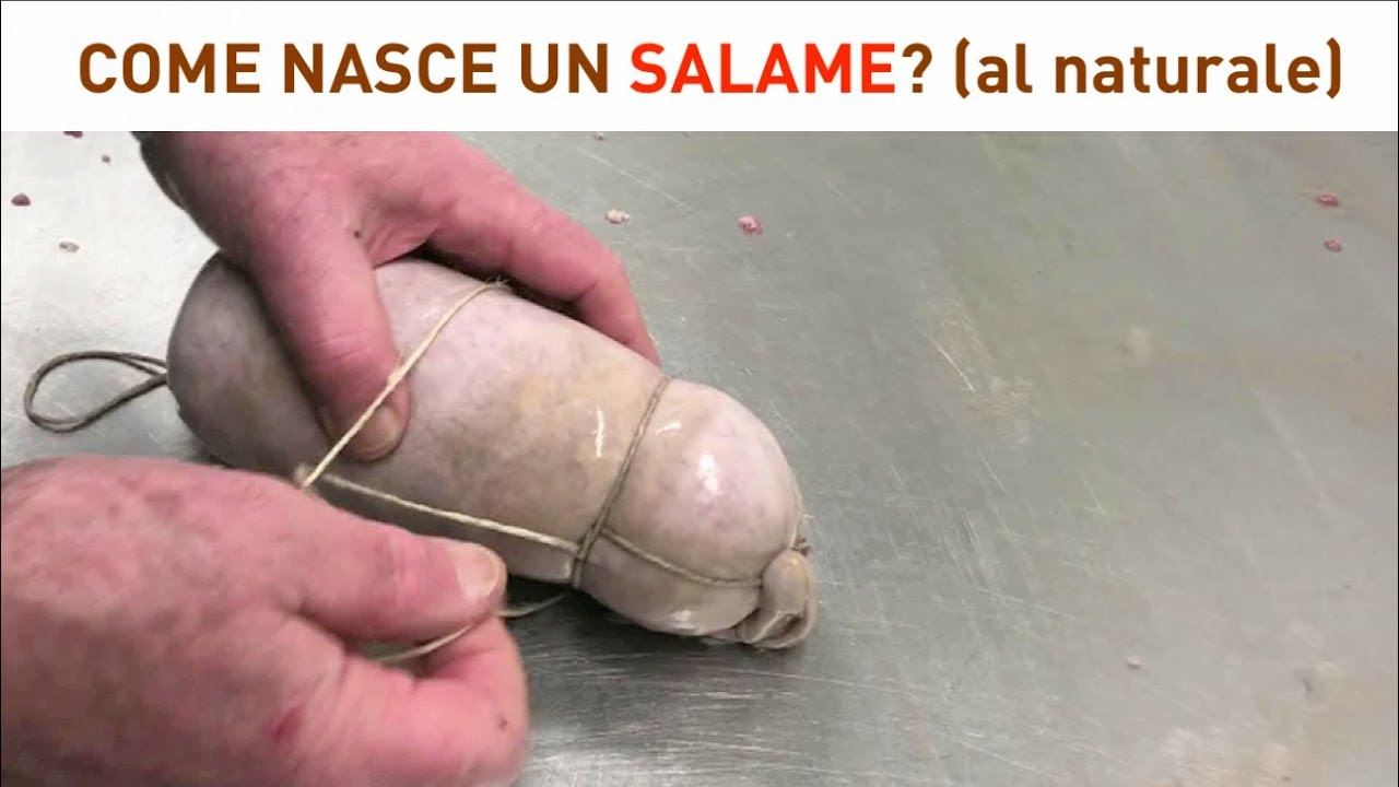 Come nasce un SALAME al naturale? - lorenzorizzieri.it