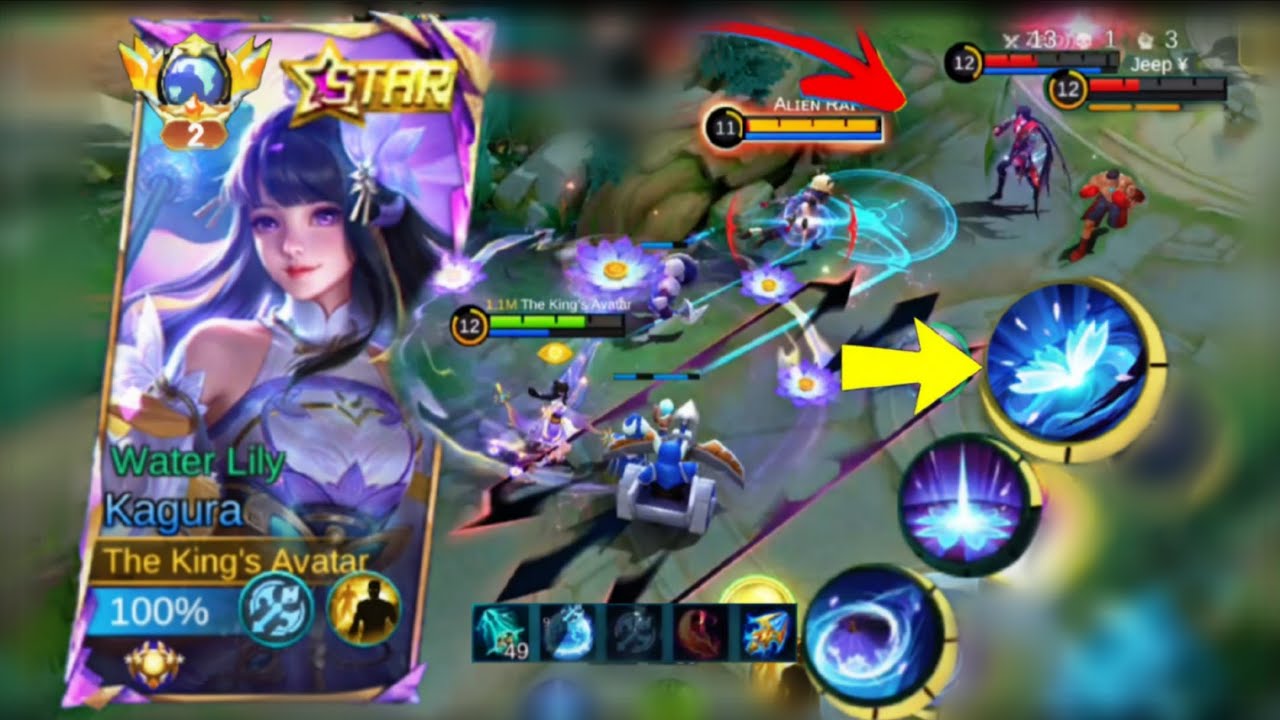 🌂Kagura Vs Enemy team🤭 Hard Kill Solo Rank Legndary Damage Mobile Legends Bang Bang