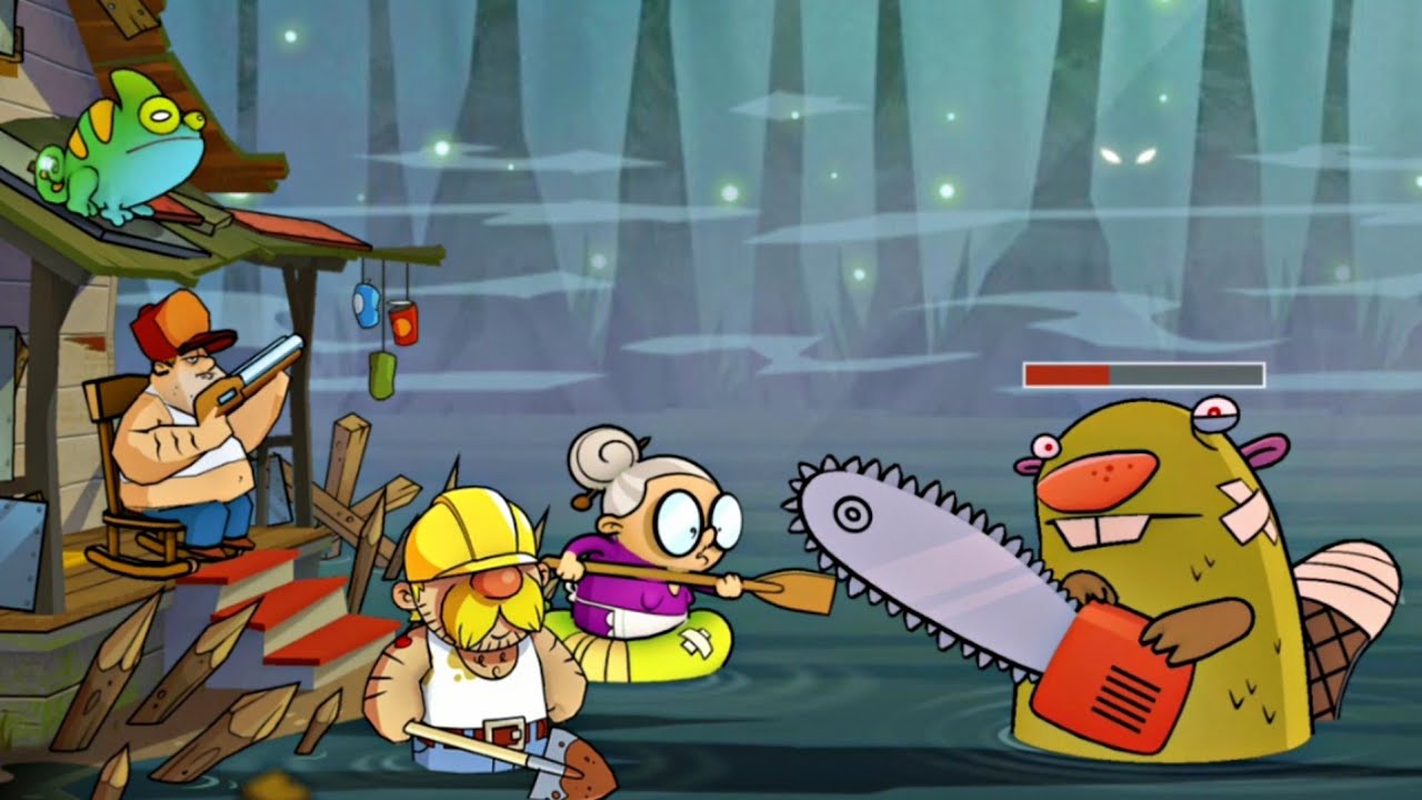 Swamp Attack Gameplay episode 1-18 Final Boss Fight