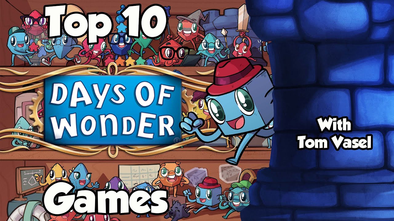 Top 10 Days of Wonder Games - with Tom Vasel
